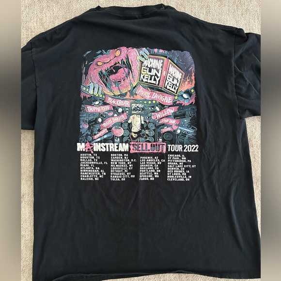 Machine Gun Kelly Band Tour Tee- XL - Picture 3 of 5
